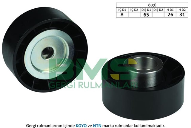 ALTERNATOR GERGI RULMANI BOXER - JUMPER - DUCATO - MONDEO III - TRANSIT - 2.0 - 2.2 - 2.3 HDI 06 - 