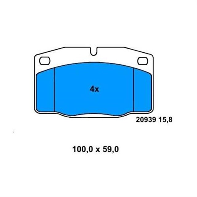 ON FREN BALATASI ASCONA 76/88 CORSA A 82.3.93 KADET 1.4 88 - 95 VECTRA A 88/11.95 OMEGA 94