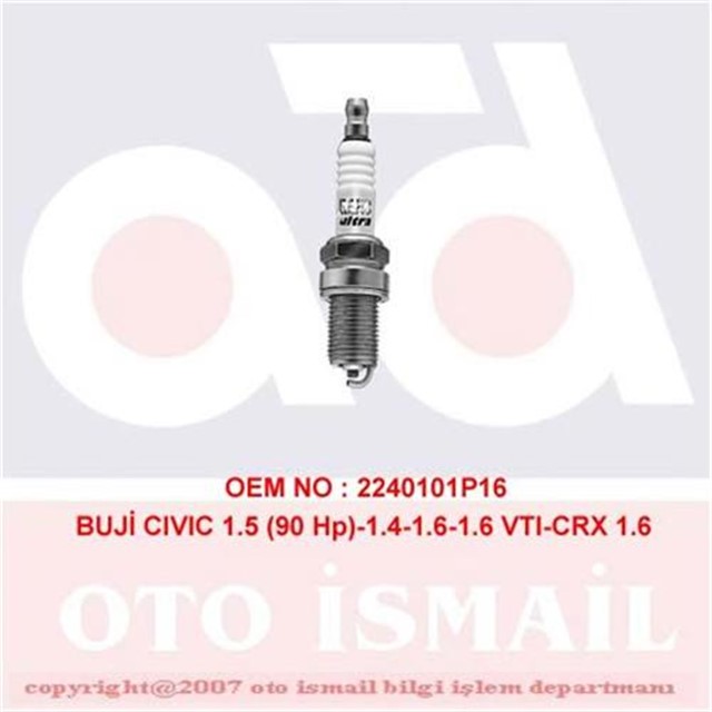 OE039/T10 BUJI ACCENT 1.5I 16V - ELANTRA - CIVIC VI - R19 1.4 ENJ. - CLIO 1.4 ENJ. - PARTNER