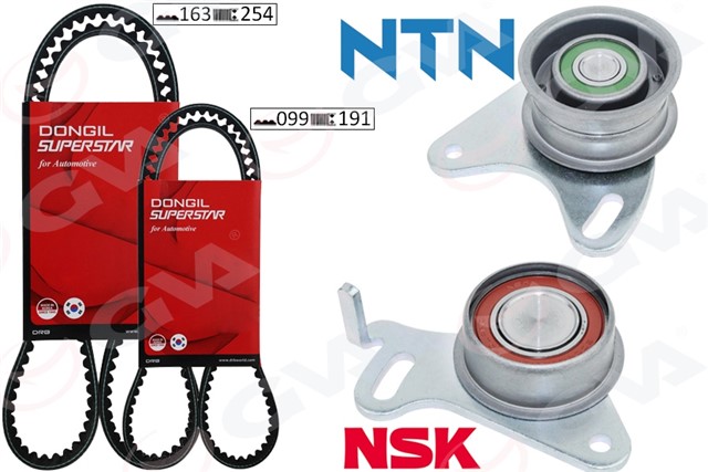 EKSANTRIK GERGI KITI 99X191/163X254 HYUNDAI H100 94 - 00 - L300 91 - 03 2.5D K025435XS