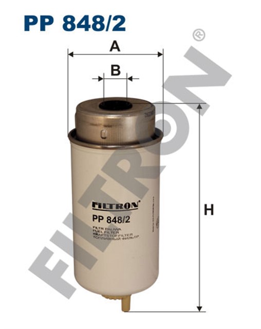 YAKIT FILTRESI FORD TRANSIT 2.0 TD - CI 92 KW/125 HP 05/02 - 10/04 - 2.4 TD - CI 101 KEW/137 HP 197MM