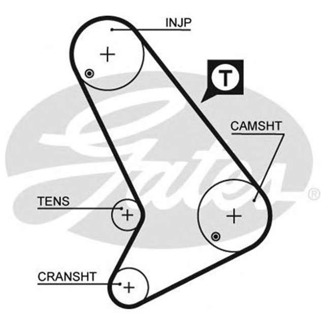 TRIGER KAYISI 130X280 130 DIS TRANSIT TURBO 97 - 01 CT1055