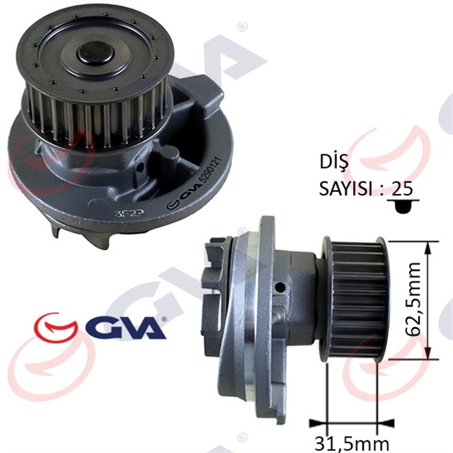 DEVIRDAIM ASTRA F - G - VECTRA A - B - OMEGA B - KADETT E - CALIBRA A 1.8I 16V - 1.7D - 2.0I 16V 1334041