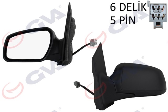 DIS DIKIZ AYNASI SOL FOCUS II 05 08 ELEKTRIKLI ISITMALI KONVEKS 5 FIS VM - 301EHL
