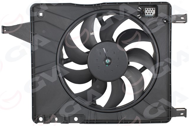 RADYATOR FANI KOMPLE NISSAN QASHQAI J10 - JJ10 07 13