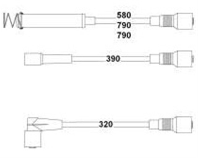BUJI KABLOSU VECTRA A 1.8I - 2.0 NZ - NE