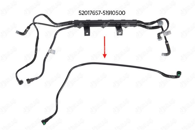 YAKIT BORUSU BRAKET HARIC EURO 5 DOBLO 1.3 D MULTIJET 13