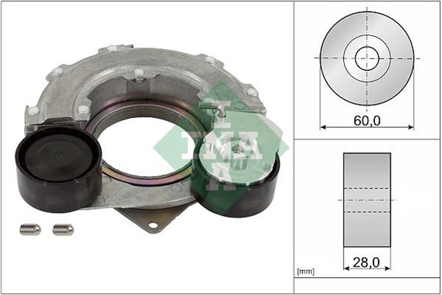 AUX TENSIONER FEAD TENSIONER 2081