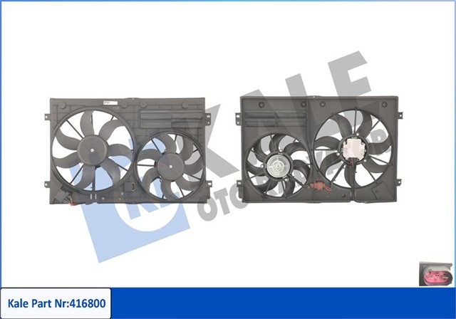 FAN MOTORU SAG+SOL+DAVLUMBAZ GOLF5 - GOLF6 - JETTA - A3 - LEON - CADDY - LEON 04 - 