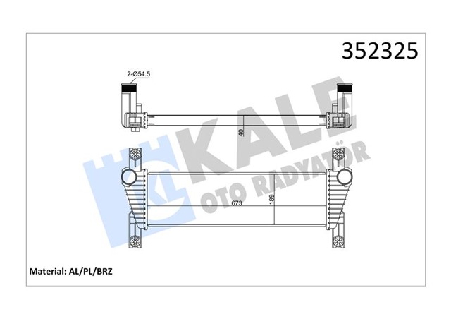 TURBO RADYATORU FORD RANGER 2.2 TDCI AT MT KLIMALI KLIMASIZ 11