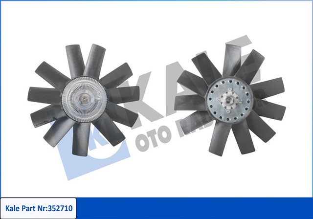 FAN VE KANAT KOMPLE TRANSIT - V347 - RANGER 2.2 - 3.2 TDCI 06 - 