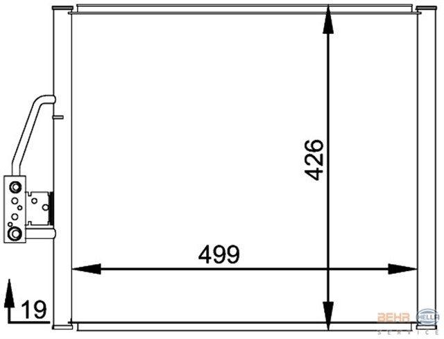 KLIMA RADYATORU BMW M47 N M57 N E46 E83