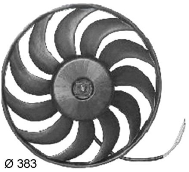 SOGUTUCU FAN PERVANE A6 2.0 TDI 04.2009 - 08.2011; A6 2.0 TDI 06.2005 - 06.2008; A 6 2.0 TDI 07.200