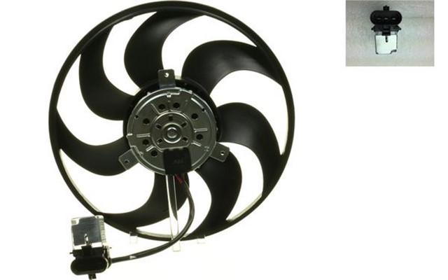 FAN MOTORU PERVANELI 1.3 - 1.6 - 1.9 ASTRA H - ZAFIRA B 280W - 315MM