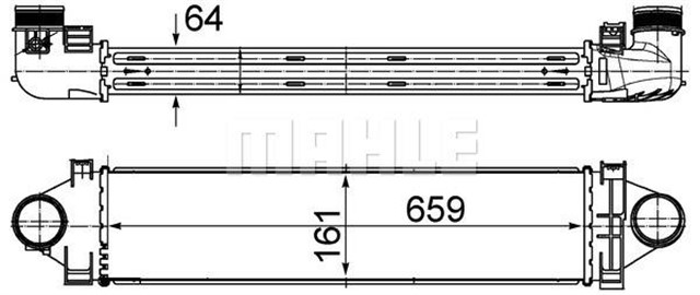TURBO RADYATORU 224DT DW12BTED4 FREELANDER 2 L359 06 14