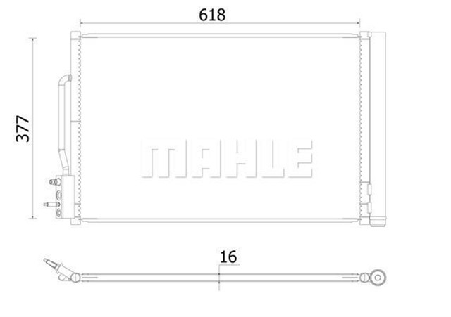 A/C - KONDENSATOR OPEL INSIGNIA