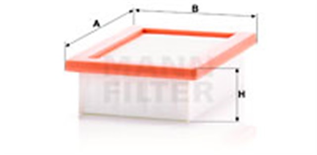 C 22 033 HAVA FILTRESI RENAULT TWINGO III 15 SMART FORFOUR 14 FORTWO 15 0.9