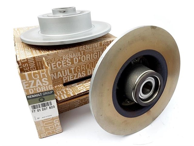 ARKA FREN AYNASI RENAULT MEGANE II 02 MODUS 04 CLIO III 05 240X82.5X4DELIK RULMANLI ABS SENSORLU