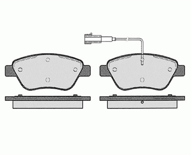 ON BALATA DOBLO - ALBEA - LINEA - STILO - FIORINO 1.3MJTD - BIPPER - NEMO 1.4 HDI