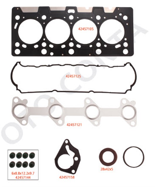 MOTOR TAKIM CONTASI KNG - CLIO - MGN II - LOGAN 1.5 DCI K9K TEFLON KECELI SUBAP LASTIKLI SKC LI