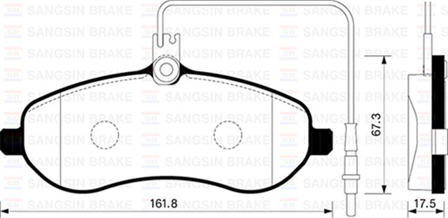 ON BALATA FISLI EXPERT - SCUDO - JUMPY - 1.6 - 2.0 MTJ 07 ABS SIZ GDB1718