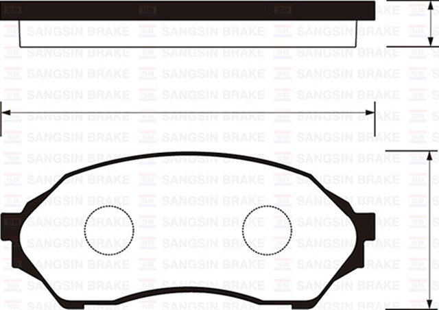 ON BALATA MAZDA 323 F - S VI 01 - 04 GDB3193