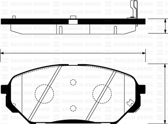 ON BALATA IX55 3.8 V6 4WD - 3.0 V6 CRDI 4WD 08 GDB3527