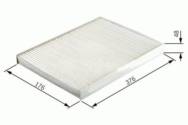 POLEN FILTRESI SCUDO 1.6 - 2.0 D MTJ - JUMPY - EXPERT 1.6 - 2.0 HDI 07