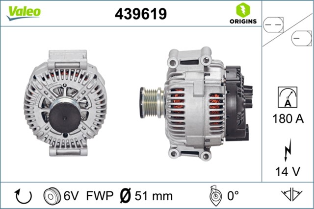 X ALTERNATOR MERCEDES W639 VIANO 03 W639 VITO 03 SPRINTER 06