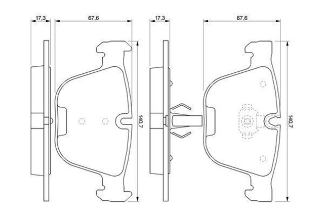 ARKA BALATA BMW E60 E90 E91 E92 E61 E63 E64 E65 E66 X5 E70 E71 E72 X6 F16 F86