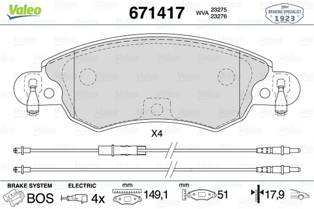 ON BALATA FISLI C5 1.6 - 1.8 2.0 HDI 01