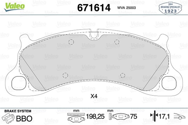 ON BALATA PORSCHE CARRERA 3.8 S 4S GTS 12