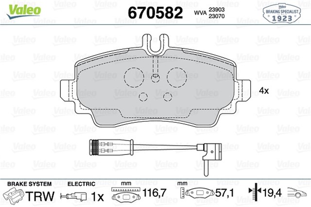FREN BALATASI ON MERCEDES VANEO W414 02 05