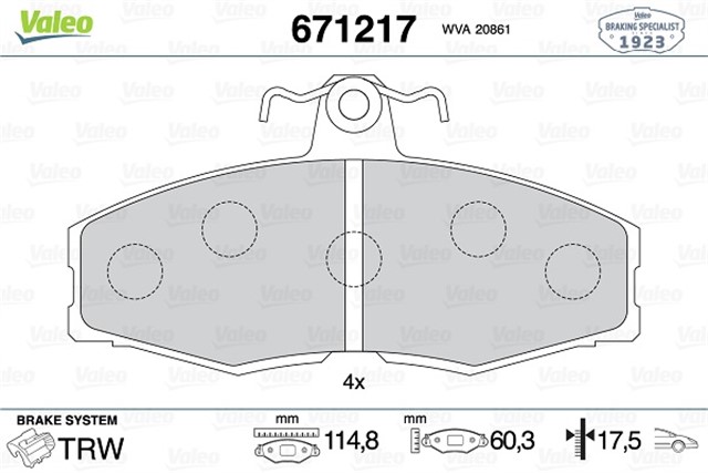 ON BALATA FAVORIT 1.3 FORD SIERRA 1.3 1.6 2.0 86.93