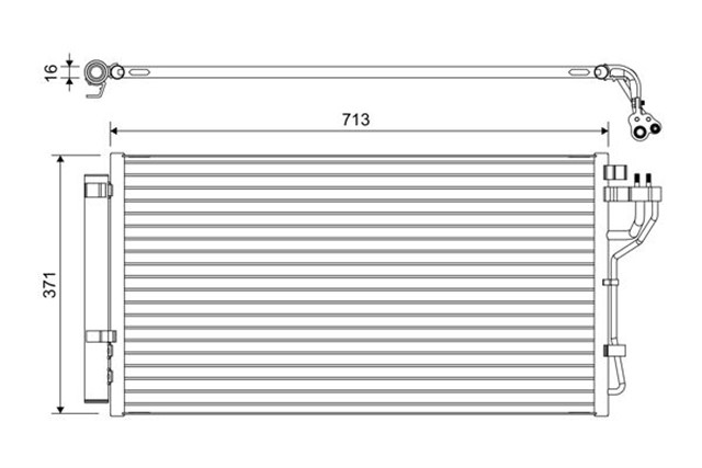 KONDENSER KIA OPTIMA