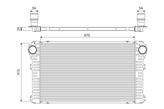 TURBO RADYATORU TOYOTA RAV4
