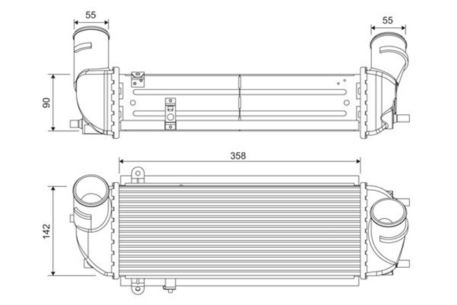 TURBO RADYATORU HYUNDAI SANTA FE II