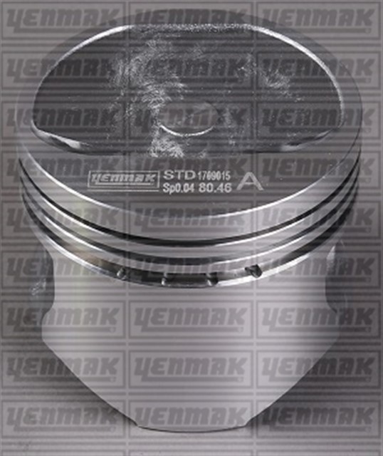 MOTOR PISTON SEGMAN STD PALIO - SIENA - UNO 1.4 - 8 VALF 89 80X50