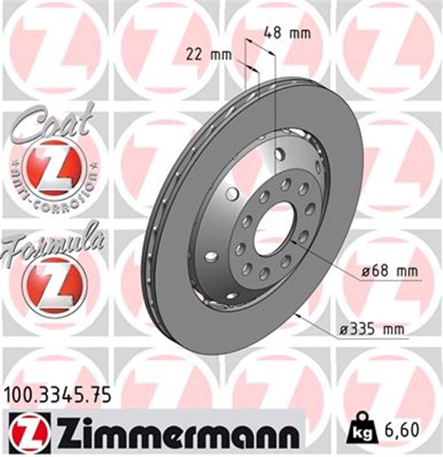 FREN DISKI ARKA SOL AUDI A6 02 - 05