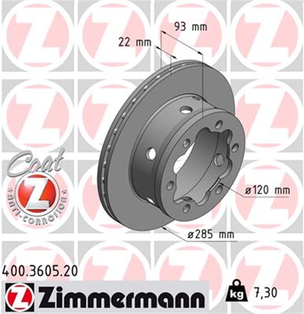 FREN DISKI ARKA MERCEDES SPRINTER B901 B904 . VW LT 28 - 35 - 46 CIFT TEKER