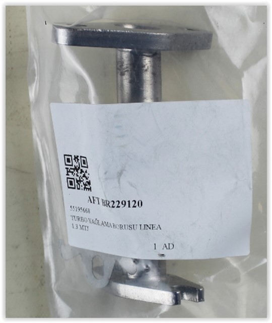 TURBO YAGLAMA BORUSU LINEA 1.3 MTJ