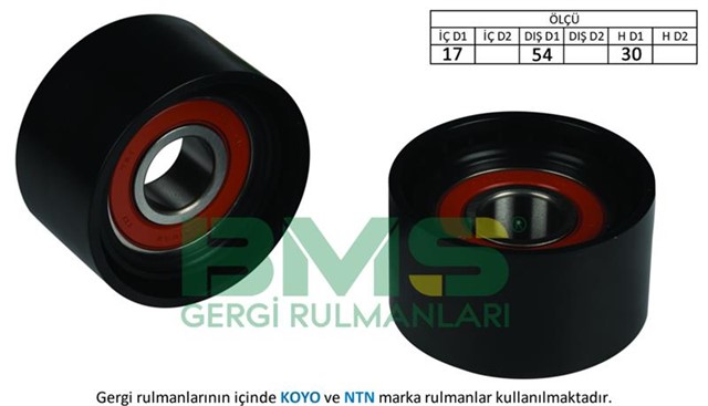 KAYIS GERGI RULMANI MERCEDES W203 W204 C209 C218 C219 W212 C207 W220 W221 W639 B906