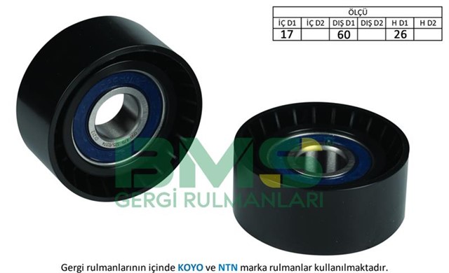 ALTERNATOR GERGI RULMANI P206 XSARA PICASSO 1.4 1.6 8V / 16V PARTNER II BERLINGO II 1.4 8V 1.6 16V