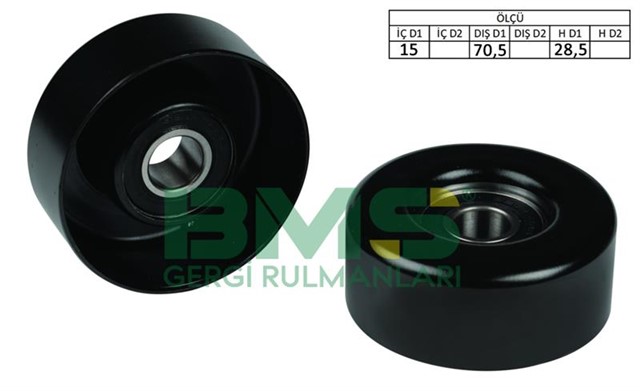 V KAYIS GERGI RULMANI BILYA POLO - CORDOBA - FABIA AMF - BNV - BNM 1.4 TDI 01 - 10