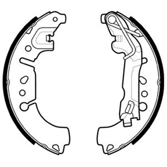 ARKA PABUCLI FREN BALATASI FIAT EGEA 15 500 L 12 FIORINO 14 0.9 1.3D MTJ 1.4 1.6D MTJ