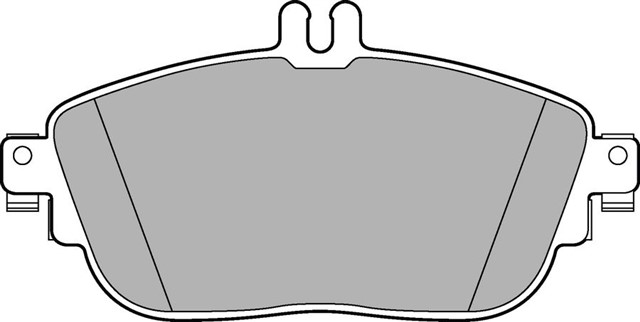 FREN BALATASI ON MERCEDES W176 W246 C117 X156