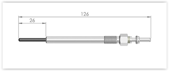 KIZDIRMA BUJISI LANDROVER DISCOVERY 09 RANGEROVER 10 P407 - C5 - C6 09 JAGUAR XF - XJ 3.0D 250603004