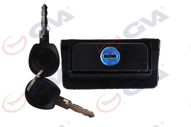 BAGAJ KILIDI CIFT ANAHTARLI SIYAH DESENLI POLO 94 - 01