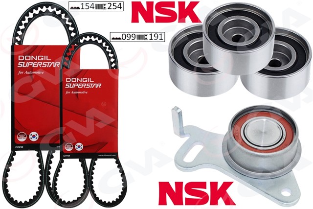 EKSANTRIK GERGI KITI 154X254 MITSUBISHI L200 2.5DID 16V COLT PICK UP 2.5DID 16V 05 KUTUKSUZ