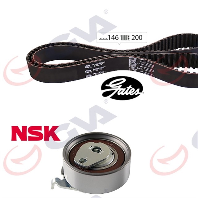 EKSANTRIK GERGI KITI 146X200 VECTRA A - OMEGA A - ASTRA F - CALIBRA - KADETT E 1.8I - 2.0I 8V 18SV - C18NZ - 20NE